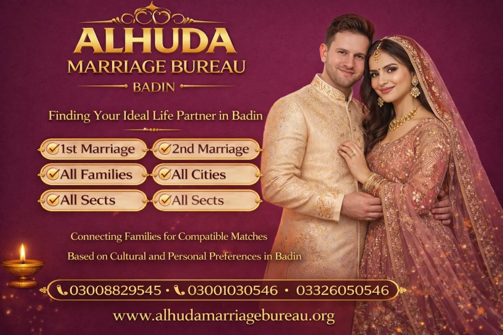 How to Choose the Right Match at Marriage Bureau Badin marriage bureau Badin
