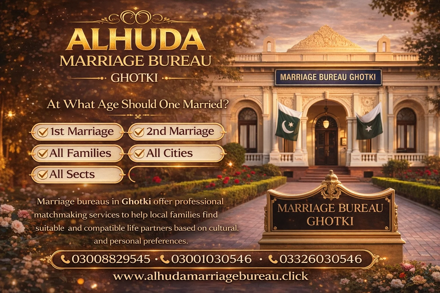 marriage bureau Ghotki